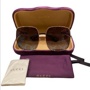 👑Gucci Gucci Logo GG0414S unisex Sunglasses 👑